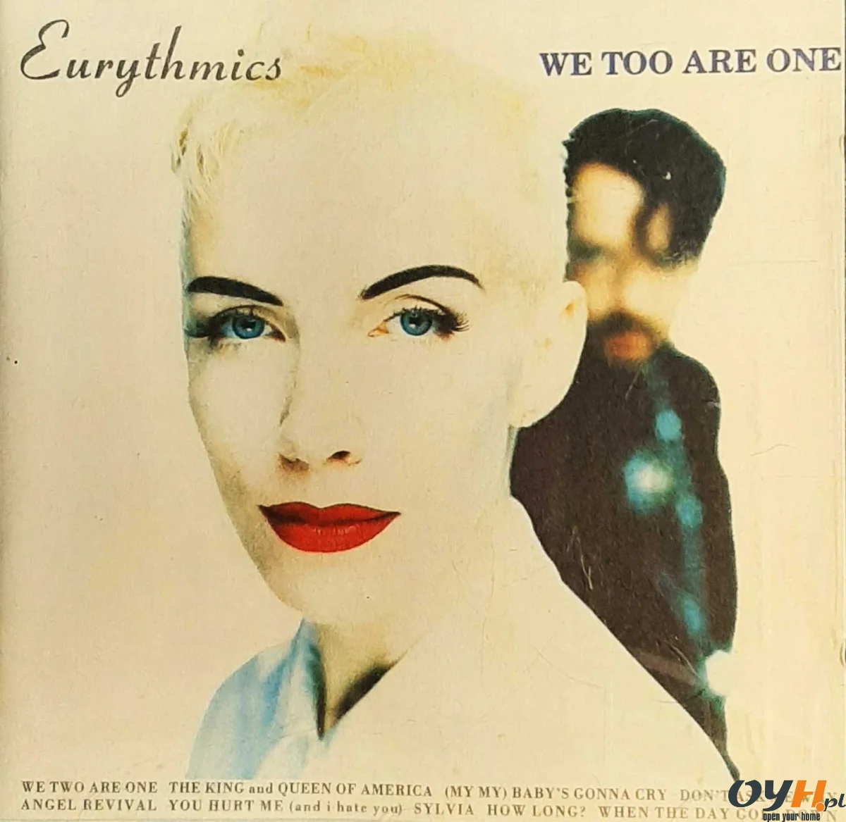 Wspaniały Album CD Eurythmics We too are one Cd Nowa !