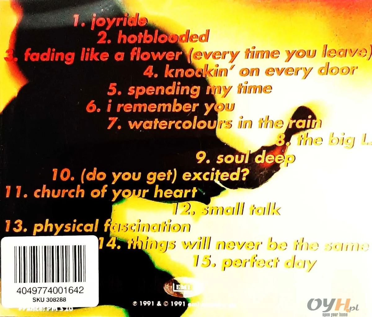 Znakomity Album CD Roxette Joyride 30th Anniversary Limited Edition