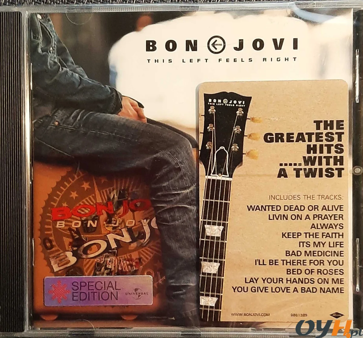 Polecam CD BON  JOVI -This Left Feel Right CD Edycja Limitowana !