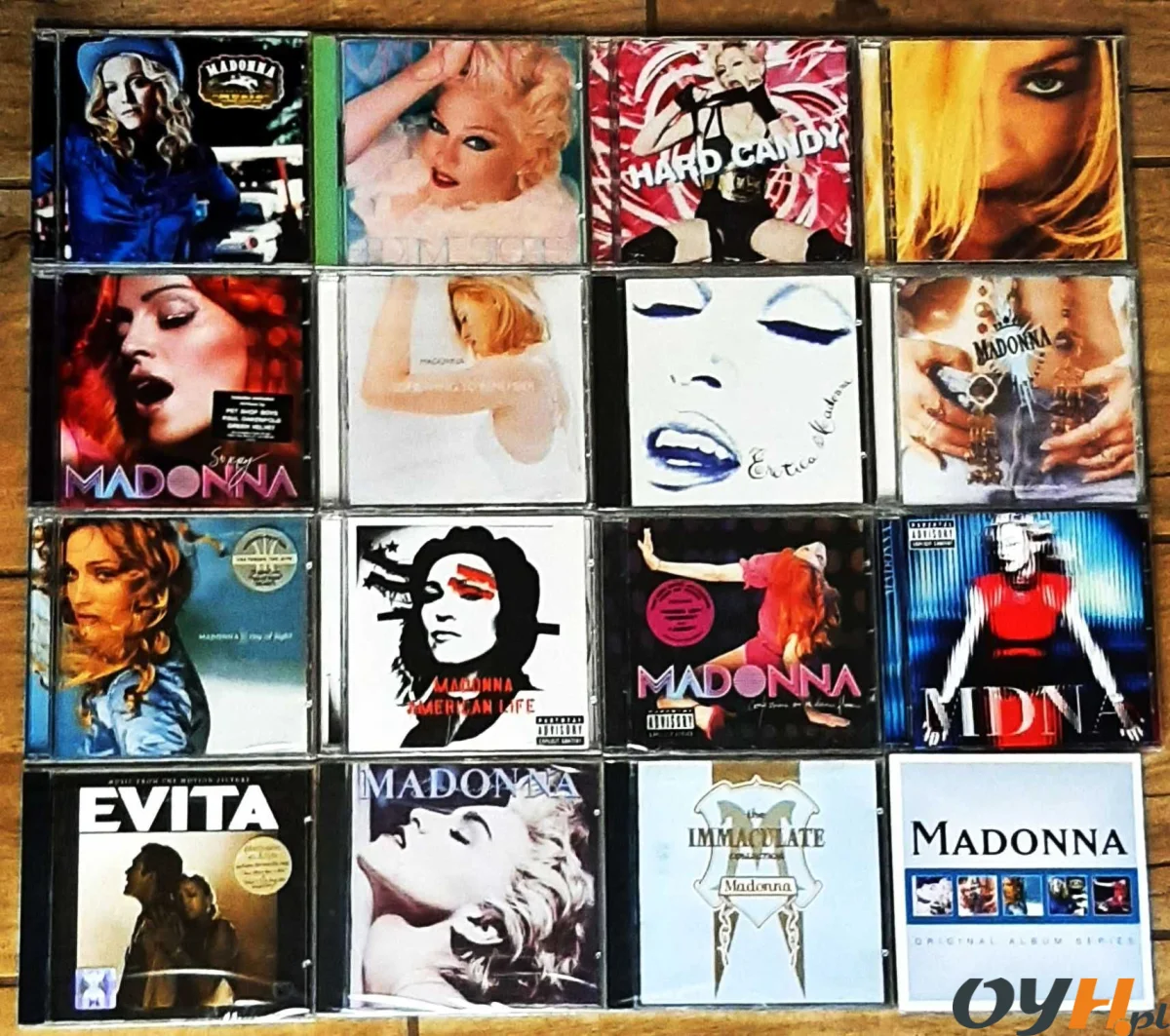 Polecam Zestaw 15 Najlepszych płyt CD Madonna -nowe