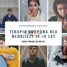 Terapia grupowa dla młodzieży w wieku 14-18 lat Warszawa