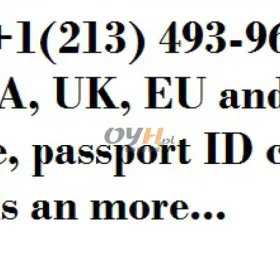 Czy masz paszport lub prawo jazdy jakiegoś kraju?