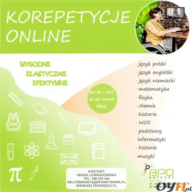 Belfer w sieci - korepetycje on-line