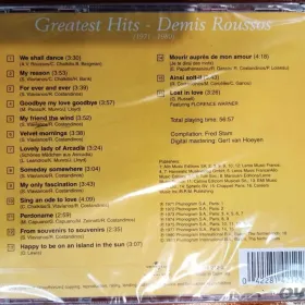 Sprzedam Album CD Demis Roussos Greatest Hits