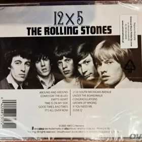 Sprzedam Album CD The Rolling Stones 12X5 Album CD  Nowy Folia