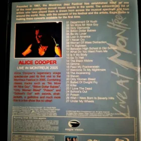 Sprzedam koncert na płycie Blu Ray Alice Cooper live Hammers