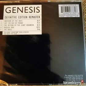 Rewelacyjny Koncert Genesis Live CD Nowa Folia