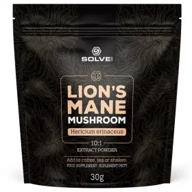 Lion's Mane (Soplówka jeżowata) 10:1 Mushroom Powder Solve Labs