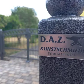 DAZ Kunstschmiede - Zaun aus Polen, Metallzaune, Gartenzaun, Zaunanlagen, Zaunel