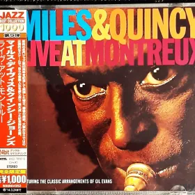 Sprzedam CD Koncertowy Live At Montreux Miles Davis QuincyJones Band Cd Nowy !