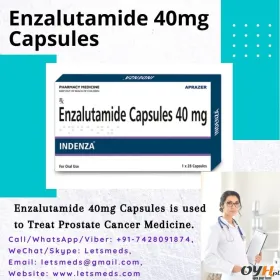 Indian Enzalutamide 40mg Capsules Affordable Cost USA