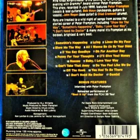 BLU RAY Koncert Legendy Hard Rock-a Peter Frampton In USA
