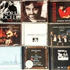 Polecam Znakomity Zestaw 6 Albumów CD Andrea Bocelli