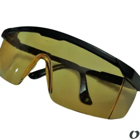 Okulary BHP anty odpryskowe Żółte