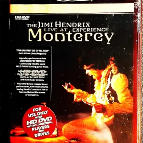 HD DVD Historyczny Koncert Jimi Hendrix Live At Monterey Wersja de LUX
