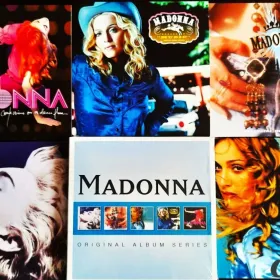 Znakomity Zestaw 5 płytowy CD Madonna  Zestaw Nowy Folia !