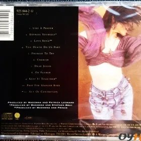 Polecam Znakomity Album CD Madonna Like a Prayer CD Nowa !