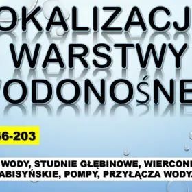 Szukanie wody, cena, tel. Wrocław. Wykrywanie