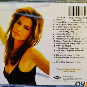 Polecam Wspaniały CD  SHANIA TWAIN –  Album Come On Over