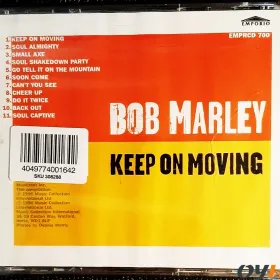 Polecam Wspaniały Album CD BOB MARLEY -Album Keep On Moving 