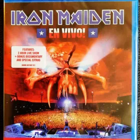 Polecam Koncert Blu Ray IRON MAIDEN Live Santiago-Chile