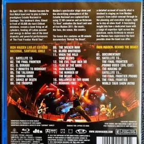 Polecam Koncert Blu Ray IRON MAIDEN Live Santiago-Chile