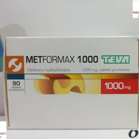 Metformax Teva 1000mg 90 tabl.