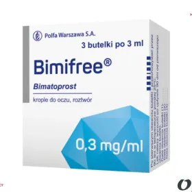 Sklep Medyczny Wyprzedaje: Bimifree – krople do oczu 0,3 mg/