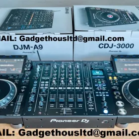 Pioneer CDJ-3000 Player / Pioneer DJM-A9 DJ Mixer/DJM-V10-LF