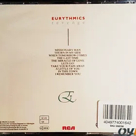 Polecam Kultowy Album CD EURYTMICS- Album Revenge