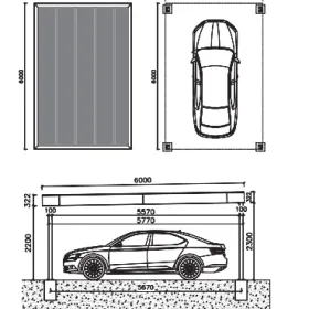 Car Porty Aluminiowe na Wymiar w Gard House