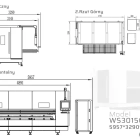 PROMOCJA - Wycinarka laserowa Fiber 6kW