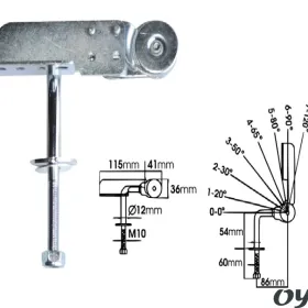 Mechanizm zagłówka 610 LONG