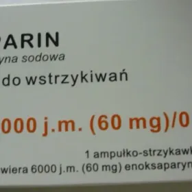 Neoparin 6000 j.m. (60 mg) sprzedam 2 opakowania Gliwice