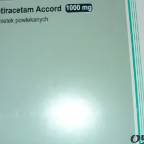 Levetiracetam 1000 mg, 100 tabletek powlekanych