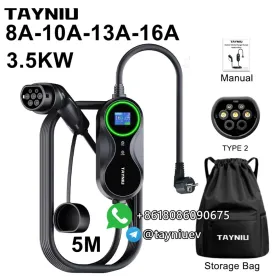 Tayniu Infinity 3.5KW/7KW Type 2 EV charger European Standar