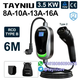 Poland Supply Tayniu EV mobile charging SmoothPro 3.5KW 7KW