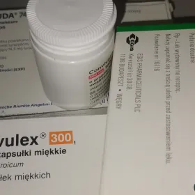 Ksalol 1 mg, latuda 74, escitil 10, Convulex 500mg, depakine